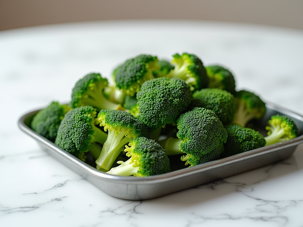 Fresh broccoli sprouts